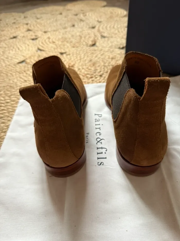 Bottines chelsea - Paire et fils - taille 40 - photo numéro 3