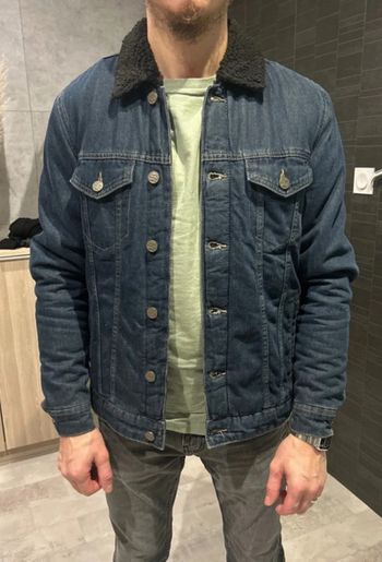 Veste en jean homme