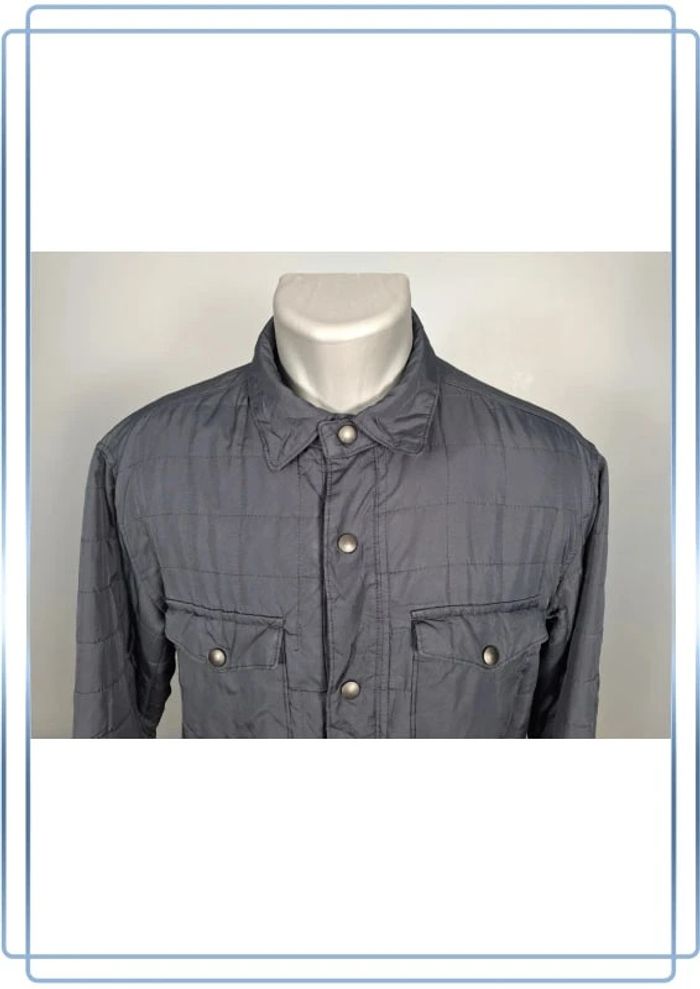 veste a bouton mi saison chaps imperméable - taille M - bleu foncé - homme (401) - photo numéro 2
