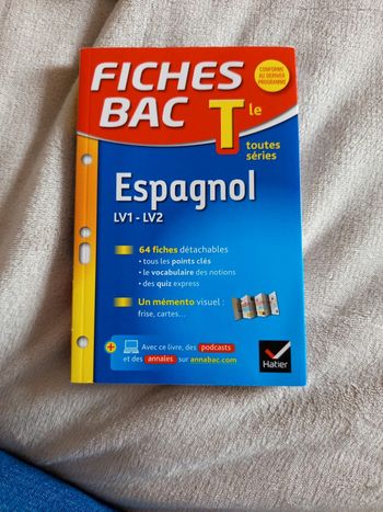 Terminale fiche bac espagnol