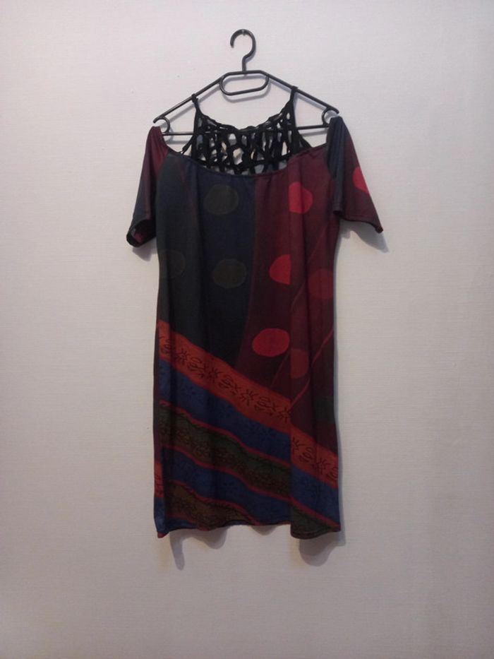 Robe multicolore