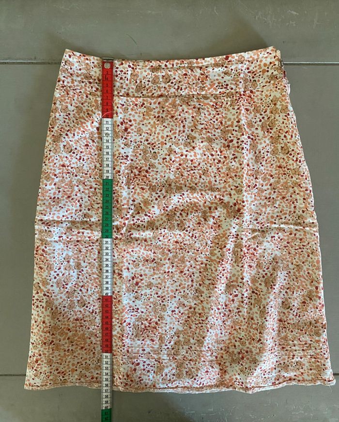 Jupe Etam à fleurs style liberty et pois taille 36 - photo numéro 11