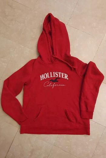 Sweat-shirt rouge Hollister