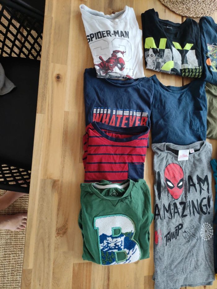 Lot de 12 T-shirts manches longues - photo numéro 2