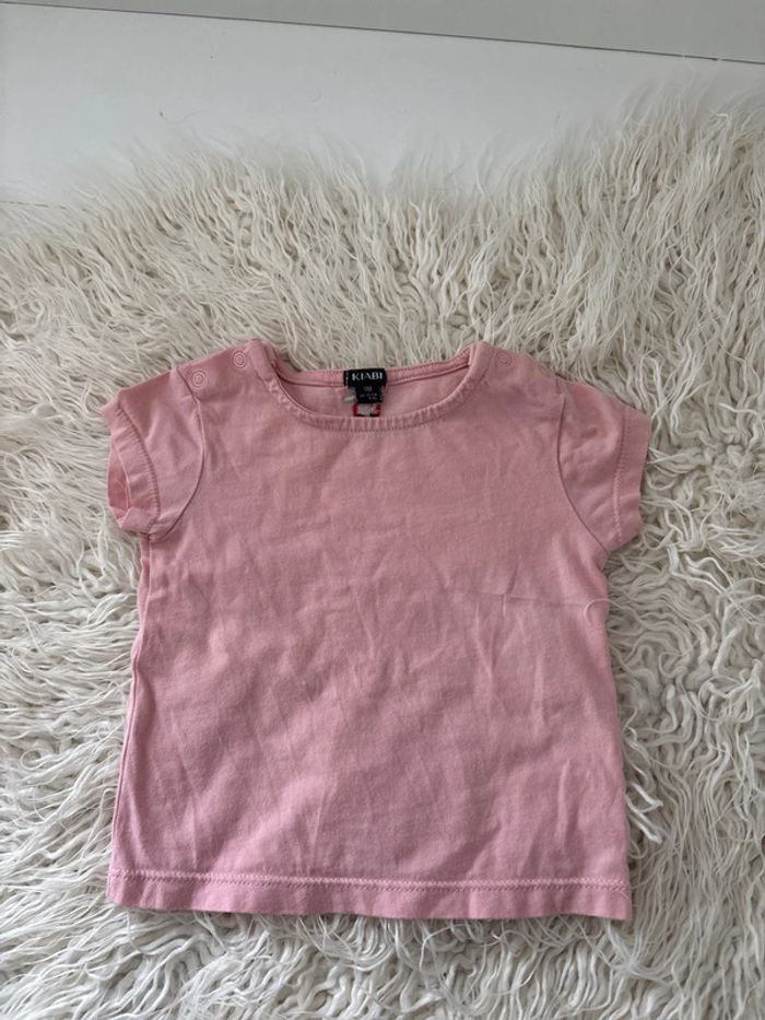 T shirt fille kiabi 9 mois neuf
