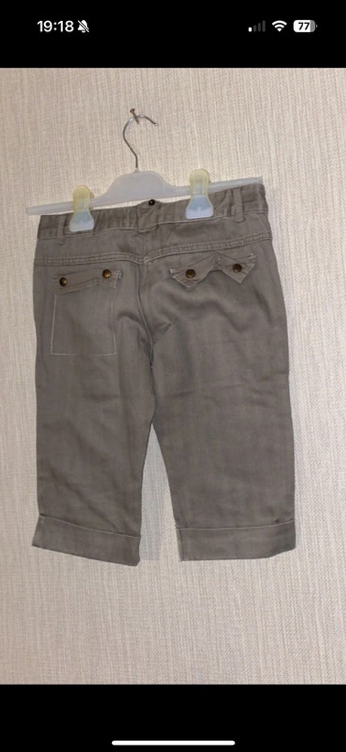 Pantacourt marron orchestra 9 ans - photo numéro 2