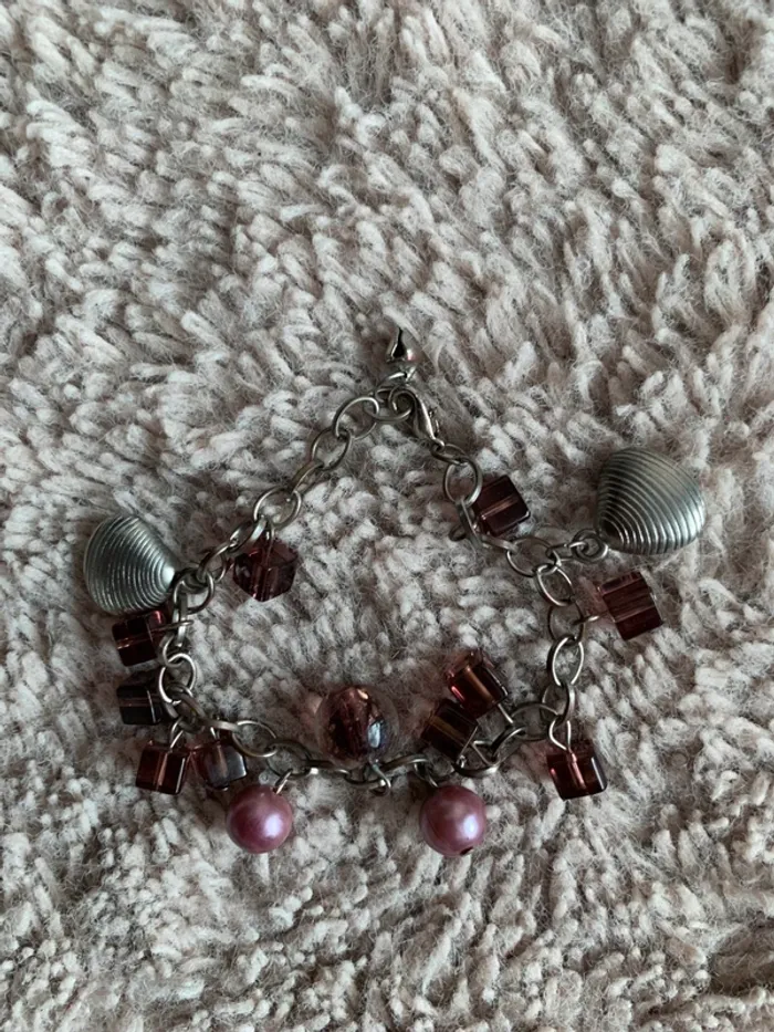 Bracelet à coquillages fantaisie - photo numéro 5