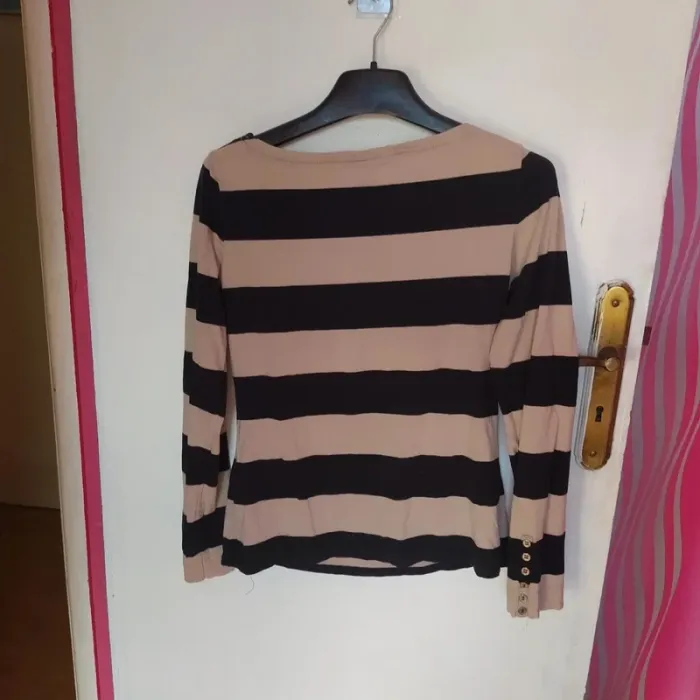 399- haut manche longue, H&M, taille M - photo numéro 3