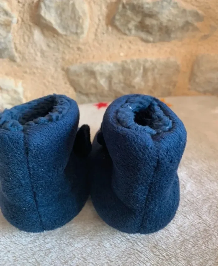 Lot ensembles Petit Béguin bio + chaussons Blanc et Gris 6M - photo numéro 15