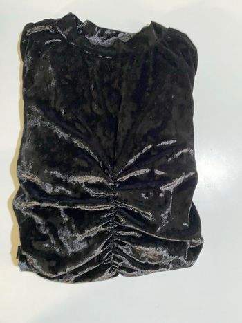 Robe noire velours taille S