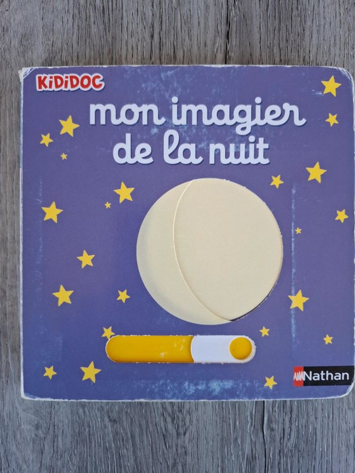 Livre mon imagier de la nuit