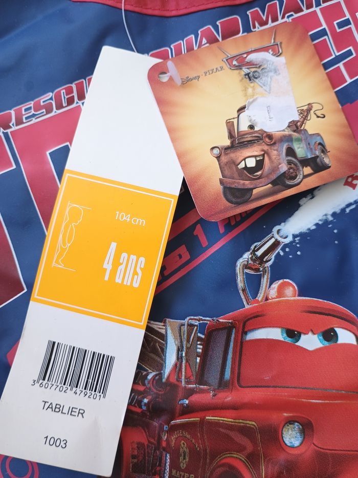 Tablier pour la peinture 🫟 taille 4 ans NEUF - photo numéro 3