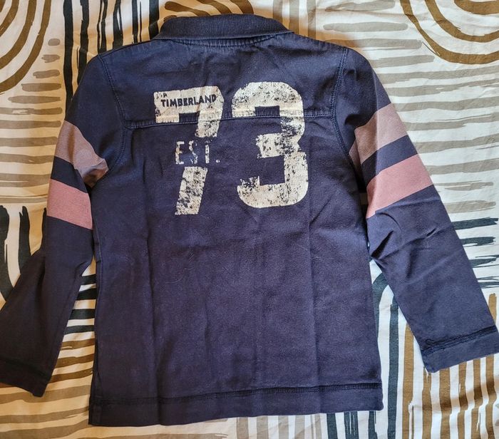 Polo manches longues Timberland 5 ans - photo numéro 2