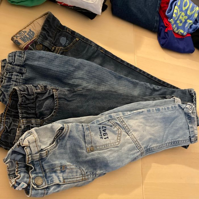 Lors de pantalons en jeans enfant 2 ans