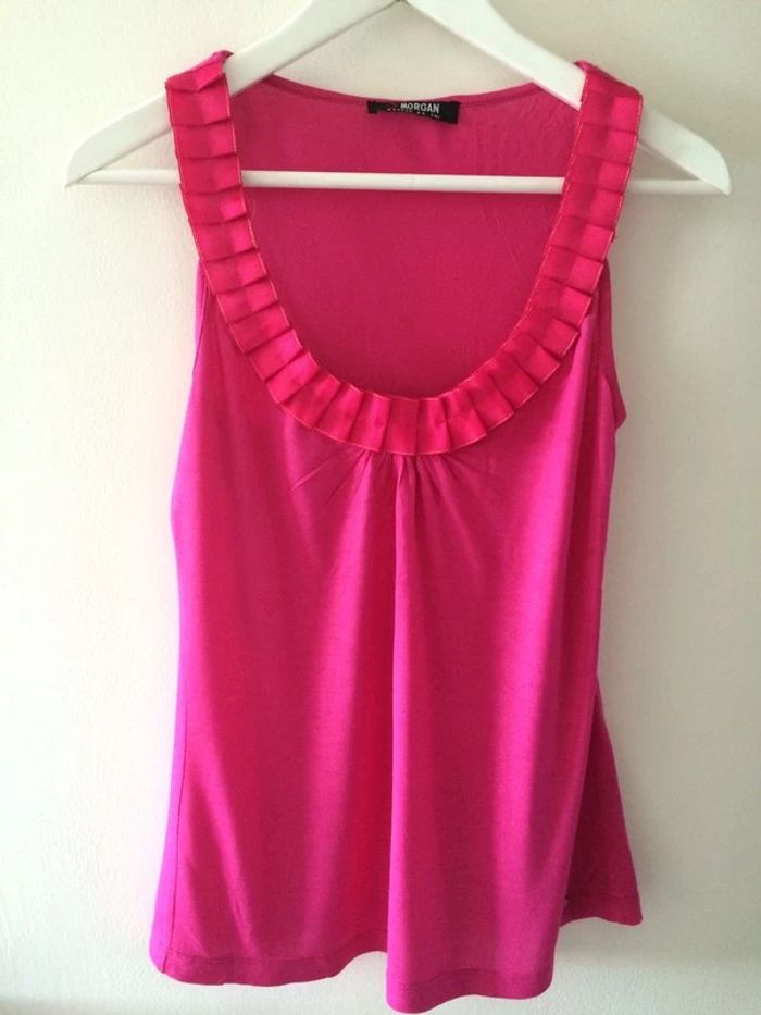 haut fuchsia Morgan neuf taille S