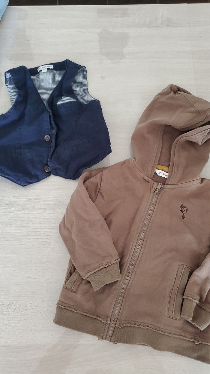 Lot vêtements Garcon 1/2 ans - photo numéro 3