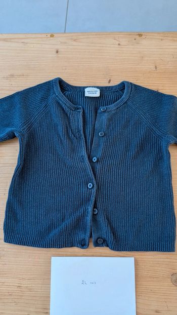 Gilet bébé fille