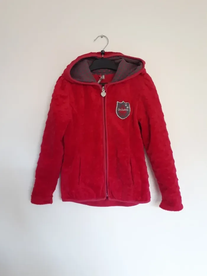 Gilet epais en minky 6 ans orchestra