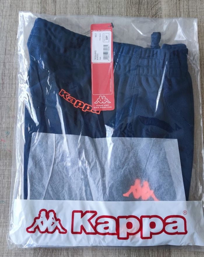 Short long pour garçon marque Kappa taille 10 ans couleur bleu marine pour garçon - photo numéro 6