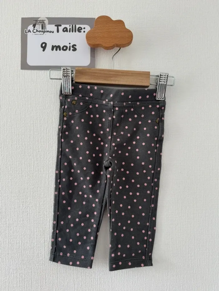 Jegging - taille 9 mois 🌸