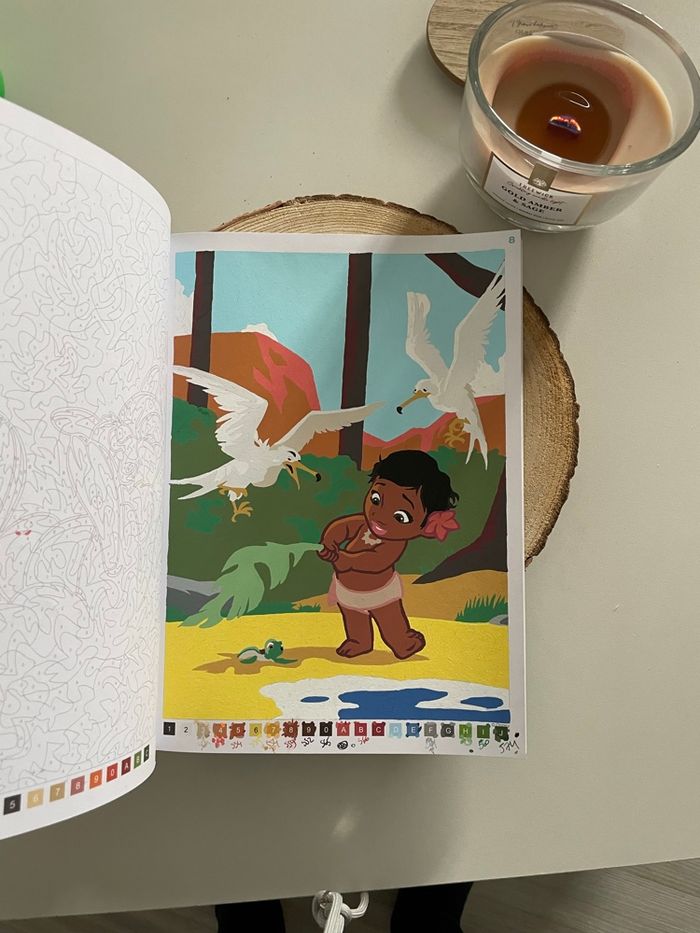 Coloriage mystère Disney - tome Nature - photo numéro 2