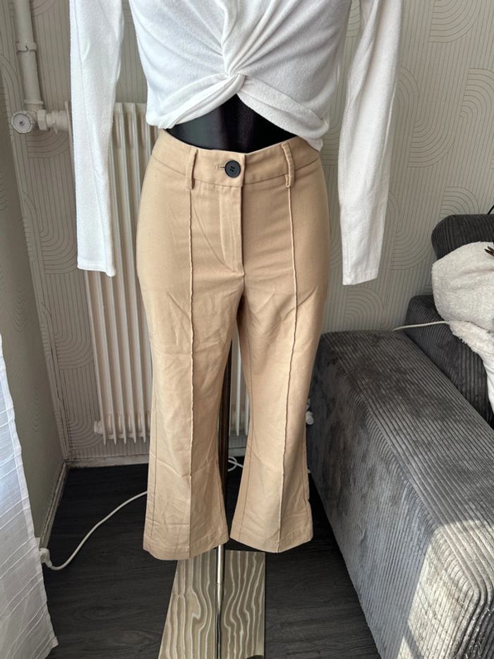 Pantalon marron clair S - photo numéro 2