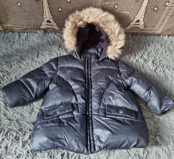 Parka marine pailleté 12mois polaire