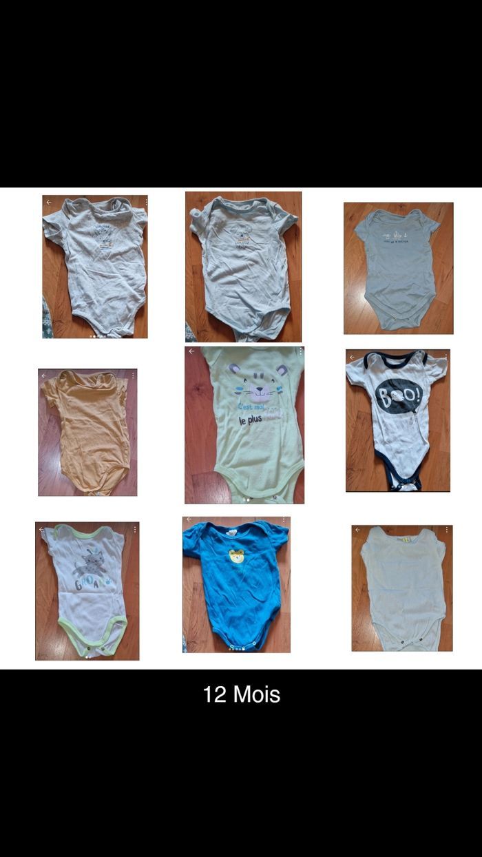 Lot de vêtements garçon 12mois Été - photo numéro 3