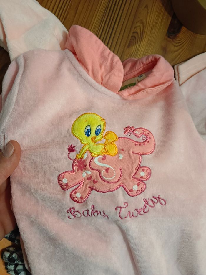 Pyjama baby Looney Tunes 3 mois - photo numéro 4