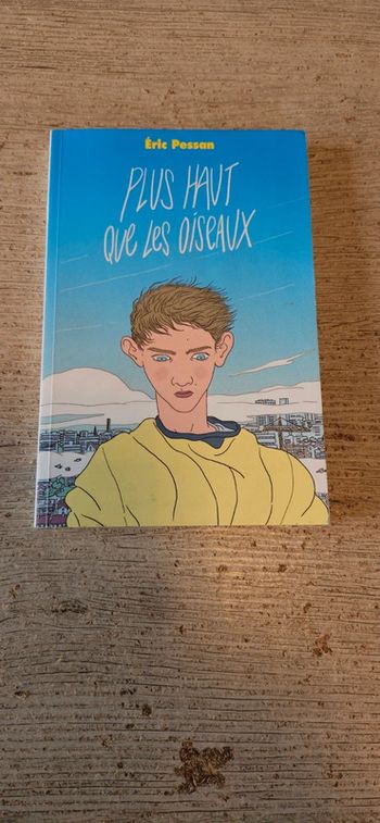 Livre "Plus haut que les oiseaux" Eric Pessan, très bon état