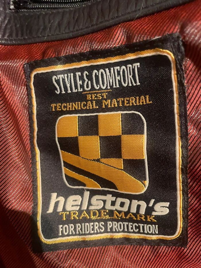 Veste moto vintage Helston’s - photo numéro 11