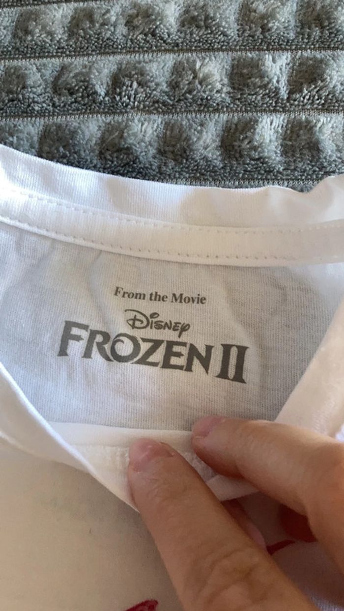 T-shirt manches longues fille Reine des neiges - photo numéro 3