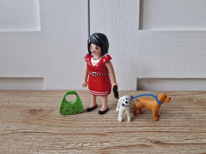 5490 Femme avec chiens Playmobil