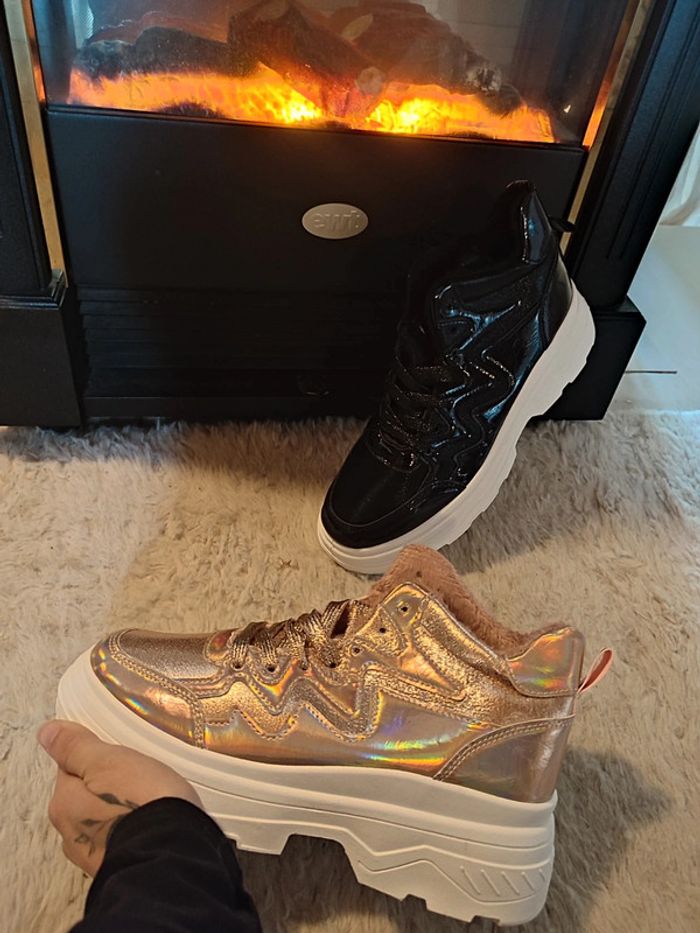 Basket rose gold neuves - photo numéro 4