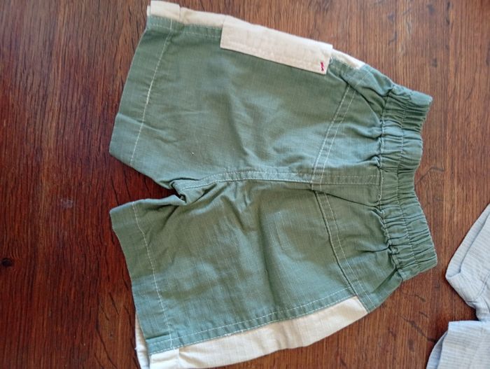 Lot de 5 sorts bermudas taille 6 mois - photo numéro 9