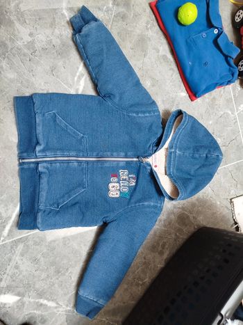 Veste gros gilet fourré bien chaud boboli 18 mois