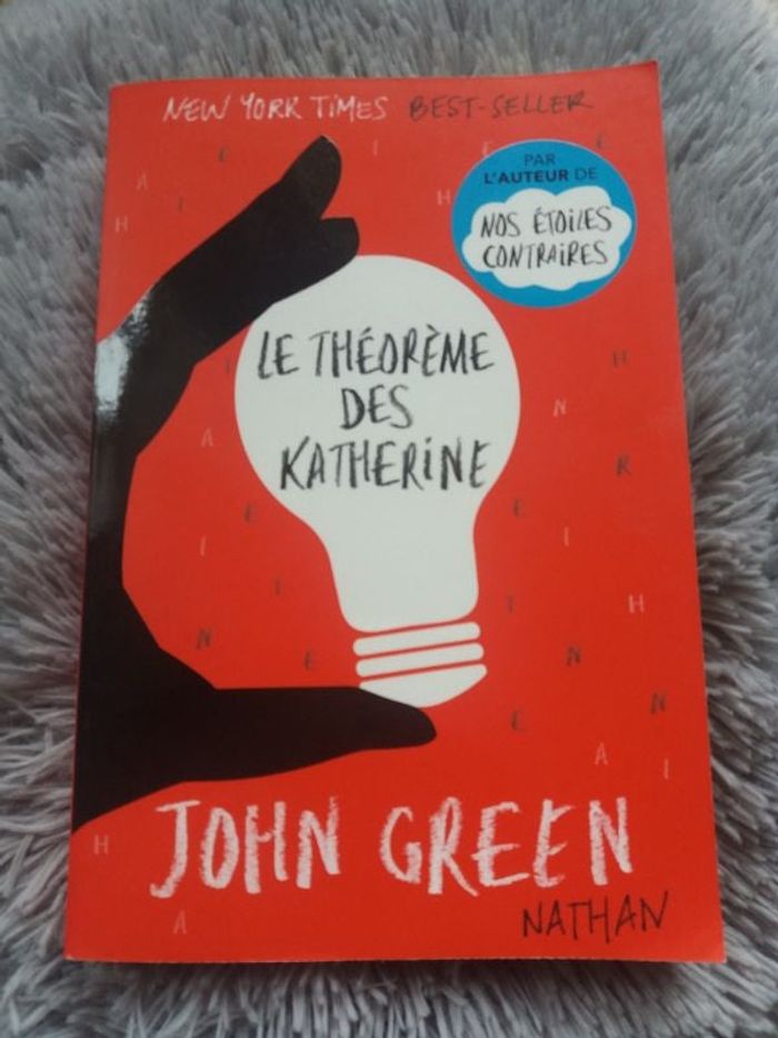 Livre John Green le théorème des Katherine