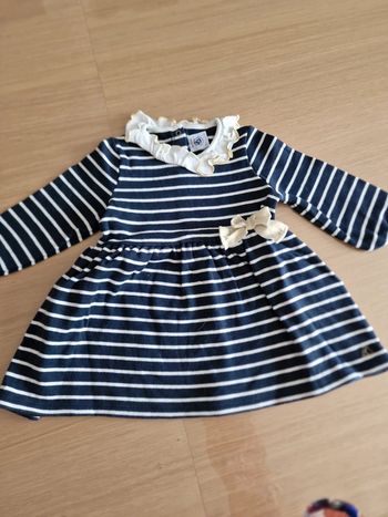 Robe marine petit bateau
