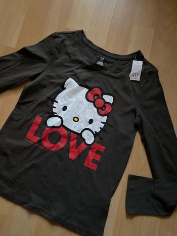Tee shirt T-shirt Gap Hello kitty taille 140 146 cm 10 11 ans Neuf