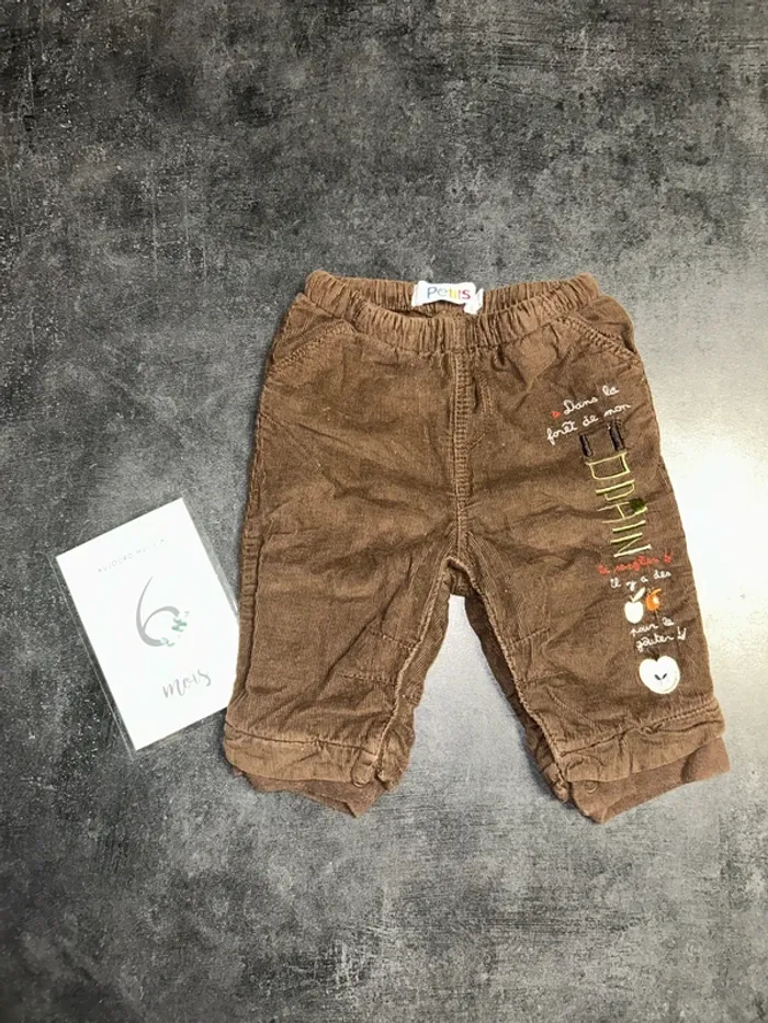 Pantalon velour