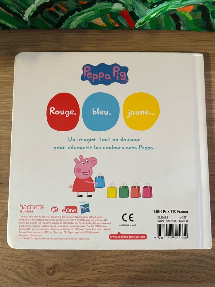 Imagier des couleurs avec Peppa - photo numéro 7