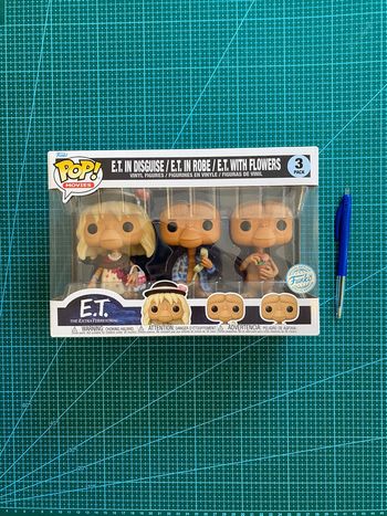 Lot Figurines POP Classic Movies - ET Pack 3 Disguises - Funko 2021 Spielberg 80s 90s