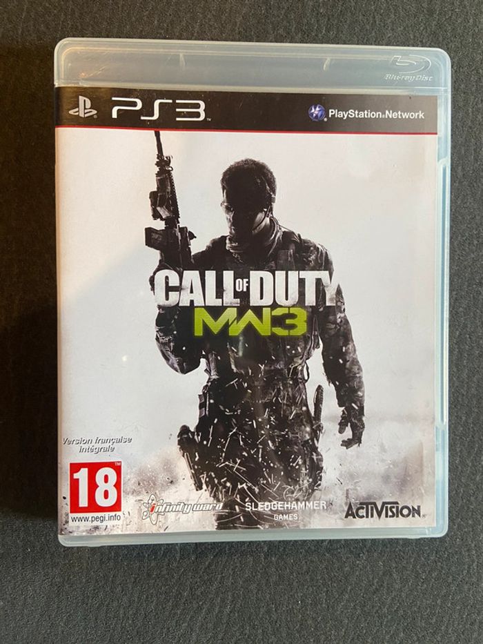 Jeux ps3 Call of Duty Modern Warfare 3