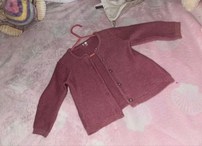 Gilet bébé fille