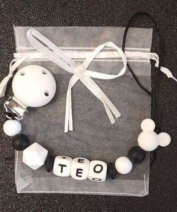 Attache tétine personnalisé