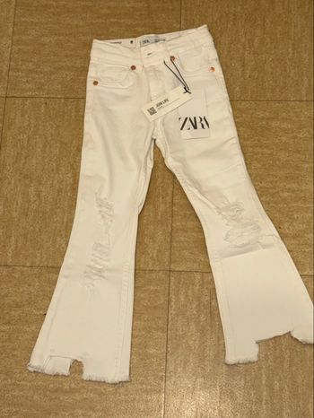 Jean Zara blanc 