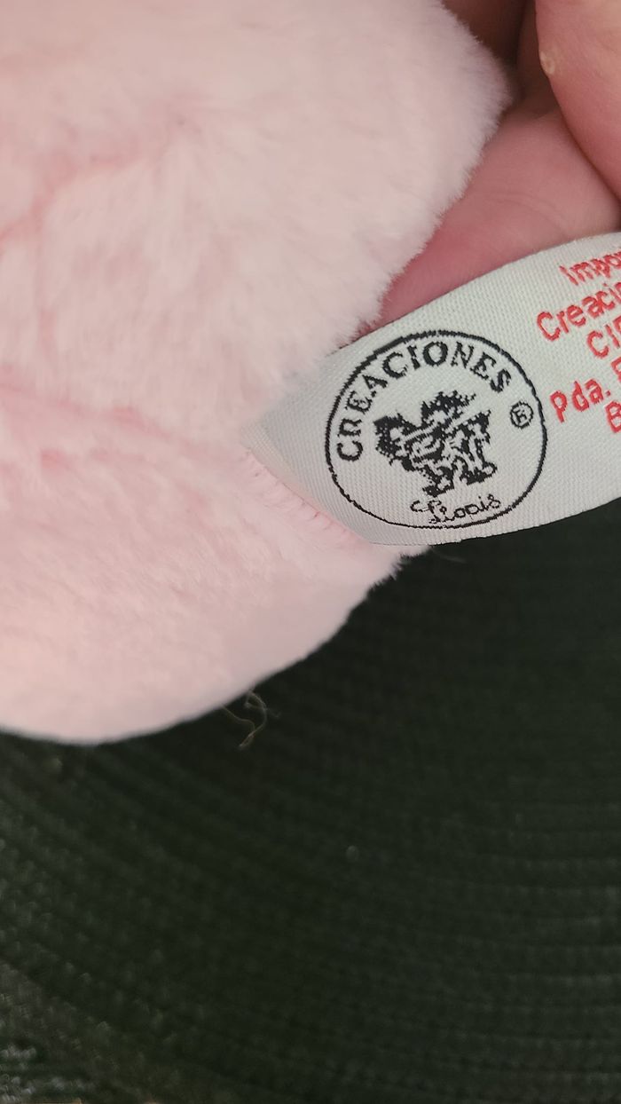 peluche lion rose paillette twirl creaciones lissis - photo numéro 6