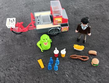 Playmobil ghostbuster chariot hot dog 9222
