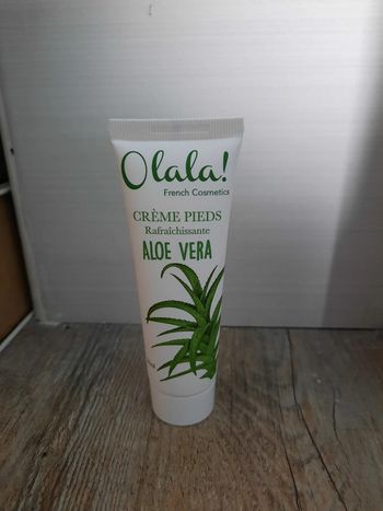 Crème Pieds Rafraîchissante à l'Aloe Vera _ Olala ! French Cosmetics