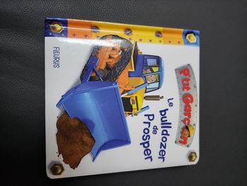 Livre enfant p'tit garçon bulldozer de prosper fleurus